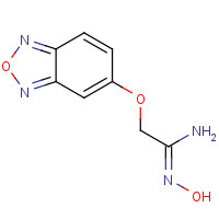 690632-81-6 2-(2,1,3-benzoxadiazol-5-yloxy)-N'-hydroxyethanimidamide chemical structure