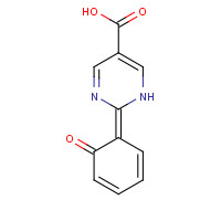1068977-20-7 (2Z)-2-(6-oxocyclohexa-2,4-dien-1-ylidene)-1H-pyrimidine-5-carboxylic acid chemical structure