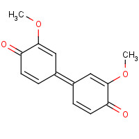 17423-63-1 (4Z)-2-methoxy-4-(3-methoxy-4-oxocyclohexa-2,5-dien-1-ylidene)cyclohexa-2,5-dien-1-one chemical structure