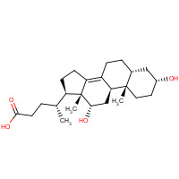 641-81-6 (4R)-4-[(3R,5R,9R,10S,12S,13R,17R)-3,12-dihydroxy-10,13-dimethyl-2,3,4,5,6,7,9,11,12,15,16,17-dodecahydro-1H-cyclopenta[a]phenanthren-17-yl]pentanoic acid chemical structure