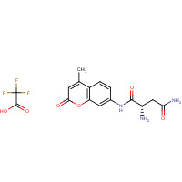 115047-90-0 (2S)-2-amino-N-(4-methyl-2-oxochromen-7-yl)butanediamide;2,2,2-trifluoroacetic acid chemical structure