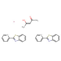 337526-88-2 (Z)-4-hydroxypent-3-en-2-one;iridium;2-phenyl-1,3-benzothiazole chemical structure