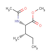 2256-76-0 methyl (2S,3S)-2-acetamido-3-methylpentanoate chemical structure