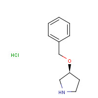 931409-74-4 (3S)-3-phenylmethoxypyrrolidine;hydrochloride chemical structure