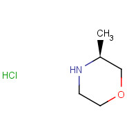 1022094-03-6 (3S)-3-methylmorpholine;hydrochloride chemical structure