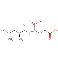 16364-31-1 (2S)-2-[[(2S)-2-amino-4-methylpentanoyl]amino]pentanedioic acid chemical structure