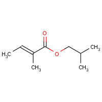 61692-84-0 2-methylpropyl (E)-2-methylbut-2-enoate chemical structure
