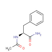 7376-90-1 (2S)-2-acetamido-3-phenylpropanamide chemical structure
