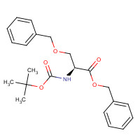 69871-79-0 benzyl (2S)-2-[(2-methylpropan-2-yl)oxycarbonylamino]-3-phenylmethoxypropanoate chemical structure