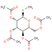 64550-71-6 [(2R,3R,4S,5S,6R)-3,4,5-triacetyloxy-6-methylsulfanyloxan-2-yl]methyl acetate chemical structure