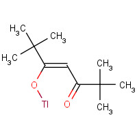 133892-72-5 [(Z)-2,2,6,6-tetramethyl-5-oxohept-3-en-3-yl]oxythallium chemical structure
