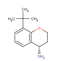 1228553-77-2 (4S)-8-tert-butyl-3,4-dihydro-2H-chromen-4-amine chemical structure