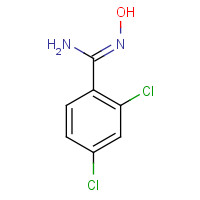 22179-80-2 2,4-dichloro-N'-hydroxybenzenecarboximidamide chemical structure
