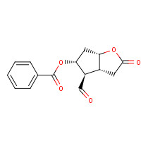 39746-01-5 [(3aR,4R,5R,6aS)-4-formyl-2-oxo-3,3a,4,5,6,6a-hexahydrocyclopenta[b]furan-5-yl] benzoate chemical structure