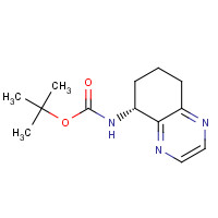 911826-35-2 tert-butyl N-[(5R)-5,6,7,8-tetrahydroquinoxalin-5-yl]carbamate chemical structure