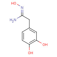 31983-65-0 2-(3,4-dihydroxyphenyl)-N'-hydroxyethanimidamide chemical structure