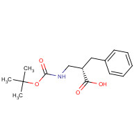 189619-55-4 (2S)-2-benzyl-3-[(2-methylpropan-2-yl)oxycarbonylamino]propanoic acid chemical structure