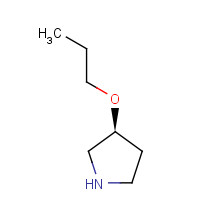 880361-94-4 (3S)-3-propoxypyrrolidine chemical structure