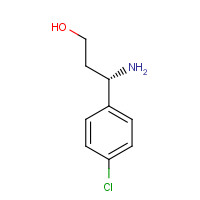 886061-26-3 (3S)-3-amino-3-(4-chlorophenyl)propan-1-ol chemical structure