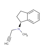 124192-86-5 (1S)-N-methyl-N-prop-2-ynyl-2,3-dihydro-1H-inden-1-amine chemical structure