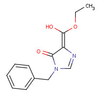 1001165-39-4 (5Z)-3-benzyl-5-[ethoxy(hydroxy)methylidene]imidazol-4-one chemical structure
