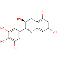 1617-55-6 (2R,3S)-2-(3,4,5-trihydroxyphenyl)-3,4-dihydro-2H-chromene-3,5,7-triol chemical structure
