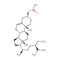 915-05-9 [(3S,8S,9S,10R,13R,14S,17R)-17-[(2R,5R)-5-ethyl-6-methylheptan-2-yl]-10,13-dimethyl-2,3,4,7,8,9,11,12,14,15,16,17-dodecahydro-1H-cyclopenta[a]phenanthren-3-yl] acetate chemical structure