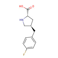 1049977-93-6 (2S,4R)-4-[(4-fluorophenyl)methyl]pyrrolidine-2-carboxylic acid chemical structure