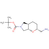 1263283-92-6 tert-butyl (2R,4aR,7aS)-2-(aminomethyl)-3,4,4a,5,7,7a-hexahydro-2H-pyrano[2,3-c]pyrrole-6-carboxylate chemical structure