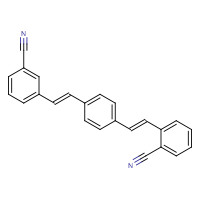79026-03-2 2-[(E)-2-[4-[(E)-2-(3-cyanophenyl)ethenyl]phenyl]ethenyl]benzonitrile chemical structure