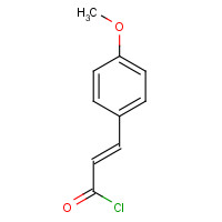 34446-64-5 (E)-3-(4-methoxyphenyl)prop-2-enoyl chloride chemical structure