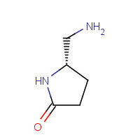 145414-31-9 (5S)-5-(aminomethyl)pyrrolidin-2-one chemical structure