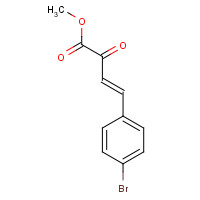 608128-34-3 methyl (E)-4-(4-bromophenyl)-2-oxobut-3-enoate chemical structure