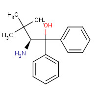 144054-70-6 (2S)-2-amino-3,3-dimethyl-1,1-diphenylbutan-1-ol chemical structure
