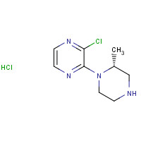 639029-52-0 2-chloro-3-[(2R)-2-methylpiperazin-1-yl]pyrazine;hydrochloride chemical structure