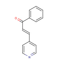 16208-85-8 (E)-1-phenyl-3-pyridin-4-ylprop-2-en-1-one chemical structure