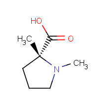1268520-34-8 (2R)-1,2-dimethylpyrrolidine-2-carboxylic acid chemical structure