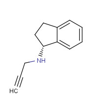 136236-51-6 (1R)-N-prop-2-ynyl-2,3-dihydro-1H-inden-1-amine chemical structure