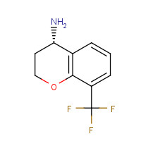 1228569-07-0 (4S)-8-(trifluoromethyl)-3,4-dihydro-2H-chromen-4-amine chemical structure