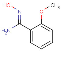 771-28-8 N'-hydroxy-2-methoxybenzenecarboximidamide chemical structure