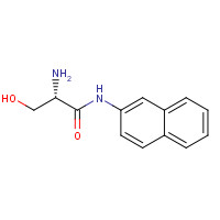 888-74-4 (2S)-2-amino-3-hydroxy-N-naphthalen-2-ylpropanamide chemical structure