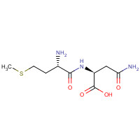 36261-61-7 (2S)-4-amino-2-[[(2S)-2-amino-4-methylsulfanylbutanoyl]amino]-4-oxobutanoic acid chemical structure