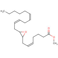 132072-50-5 methyl (Z)-7-[3-[(2Z,5Z)-undeca-2,5-dienyl]oxiran-2-yl]hept-5-enoate chemical structure