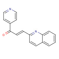 4382-63-2 (E)-1-pyridin-4-yl-3-quinolin-2-ylprop-2-en-1-one chemical structure