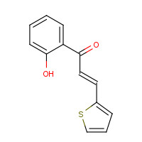 2875-22-1 (E)-1-(2-hydroxyphenyl)-3-thiophen-2-ylprop-2-en-1-one chemical structure