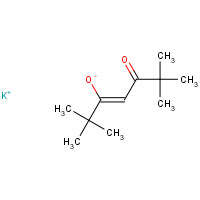 22441-14-1 potassium;(Z)-2,2,6,6-tetramethyl-5-oxohept-3-en-3-olate chemical structure