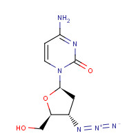 84472-89-9 4-amino-1-[(2R,4S,5S)-4-azido-5-(hydroxymethyl)oxolan-2-yl]pyrimidin-2-one chemical structure