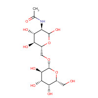 50787-10-5 N-[(3R,4R,5S,6R)-2,4,5-trihydroxy-6-[[(2R,3R,4S,5R,6R)-3,4,5-trihydroxy-6-(hydroxymethyl)oxan-2-yl]oxymethyl]oxan-3-yl]acetamide chemical structure