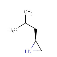 23852-57-5 (2S)-2-(2-methylpropyl)aziridine chemical structure