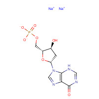 14999-52-1 disodium;[(2R,3S,5R)-3-hydroxy-5-(6-oxo-3H-purin-9-yl)oxolan-2-yl]methyl phosphate chemical structure
